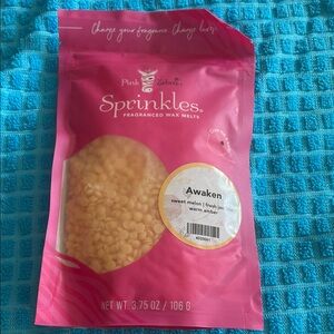 Pink Zebra Sprinkles Fragranced Wax Melts - Pink and Yellow